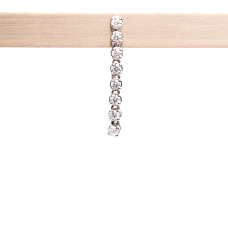 Pendiente riviere 0.44ct