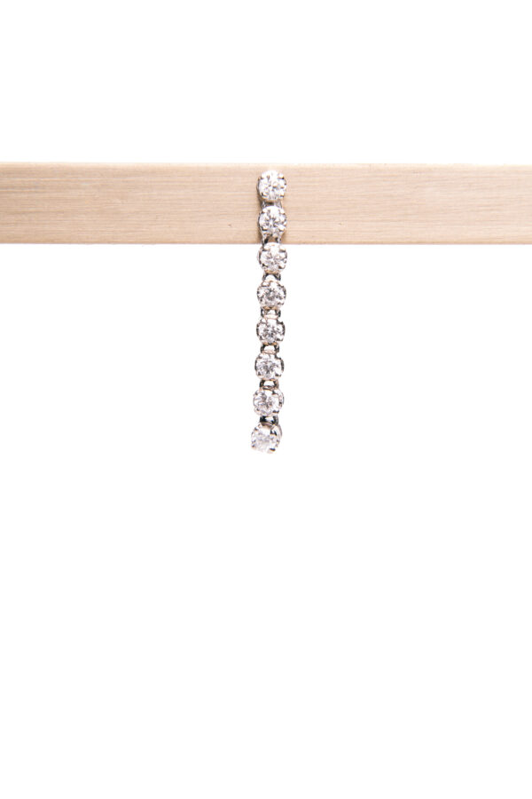 Pendiente riviere 0.44ct