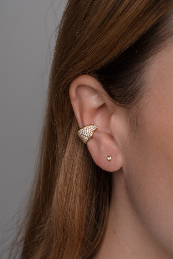 Ear cuff pavé