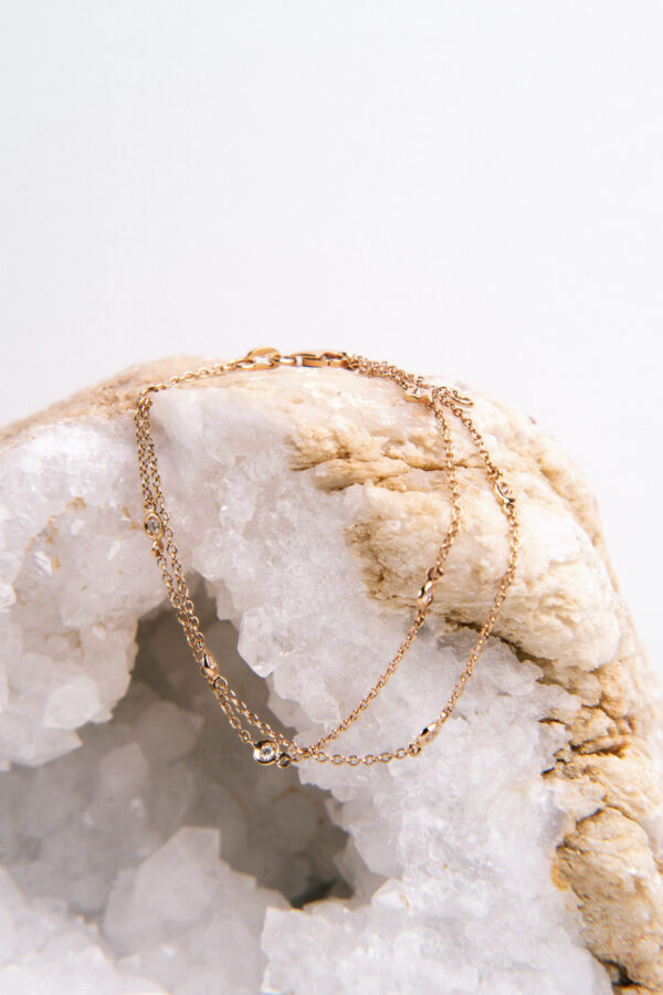 Pulsera cadena boquitas - Imagen 2