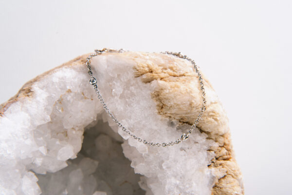 Pulsera cadena boquitas - Imagen 2